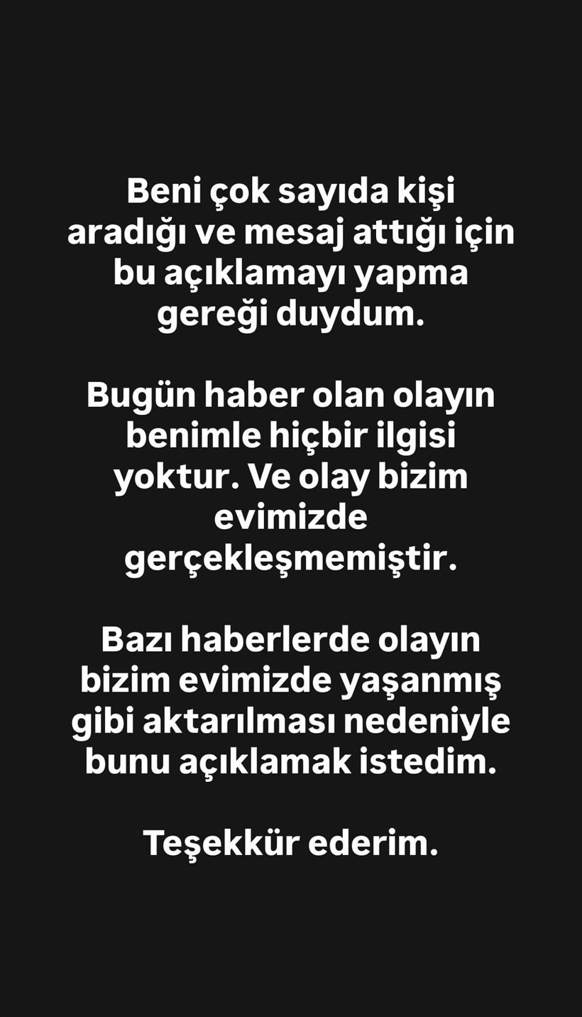 Yaz Yıldırım'dan eve gelen kuaförün hayatını kaybettiği iddiasına yalanlama - Resim : 1