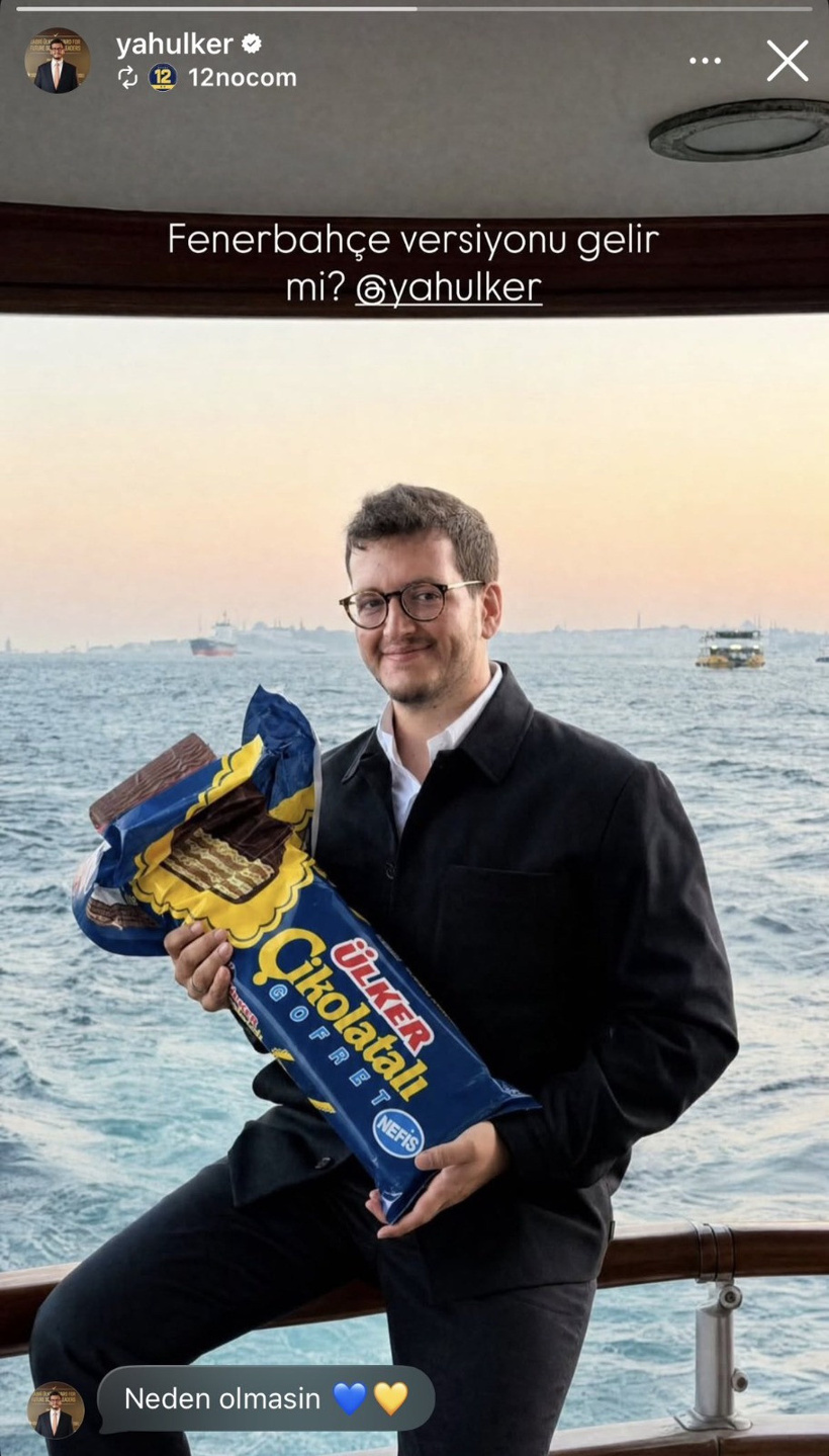 Murat Ülker'in oğlundan Fenerbahçe sürprizi: 'Neden olmasın' diyerek açıkladı - Resim : 2