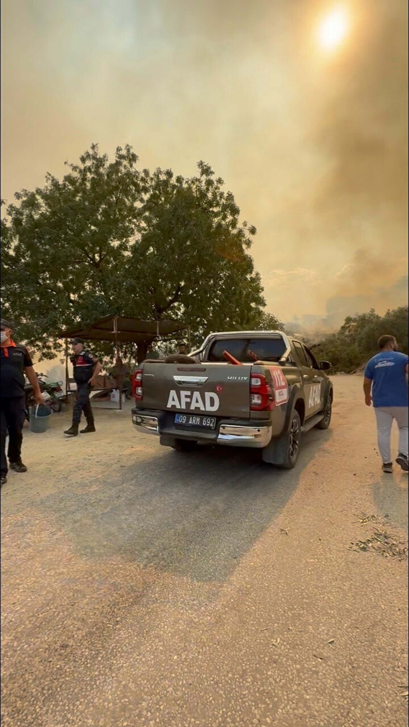 Aydın alevlere teslim! Belediye başkanından "su takviyesi" çağrısı - Resim : 5