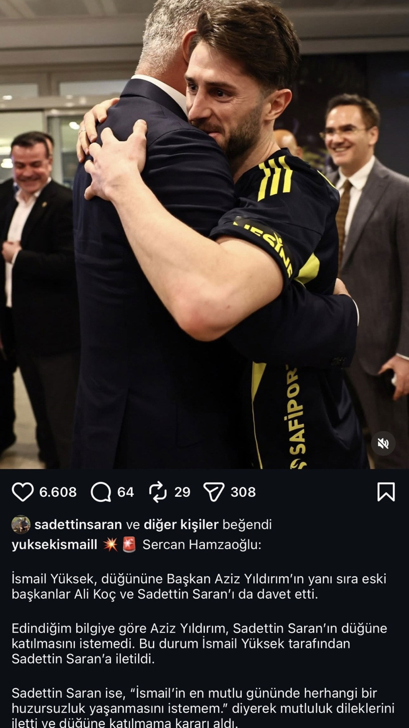 Aziz Yıldırım açık açık istemedi: Sadettin Saran beğenince gerçek ortaya çıktı - Resim : 2