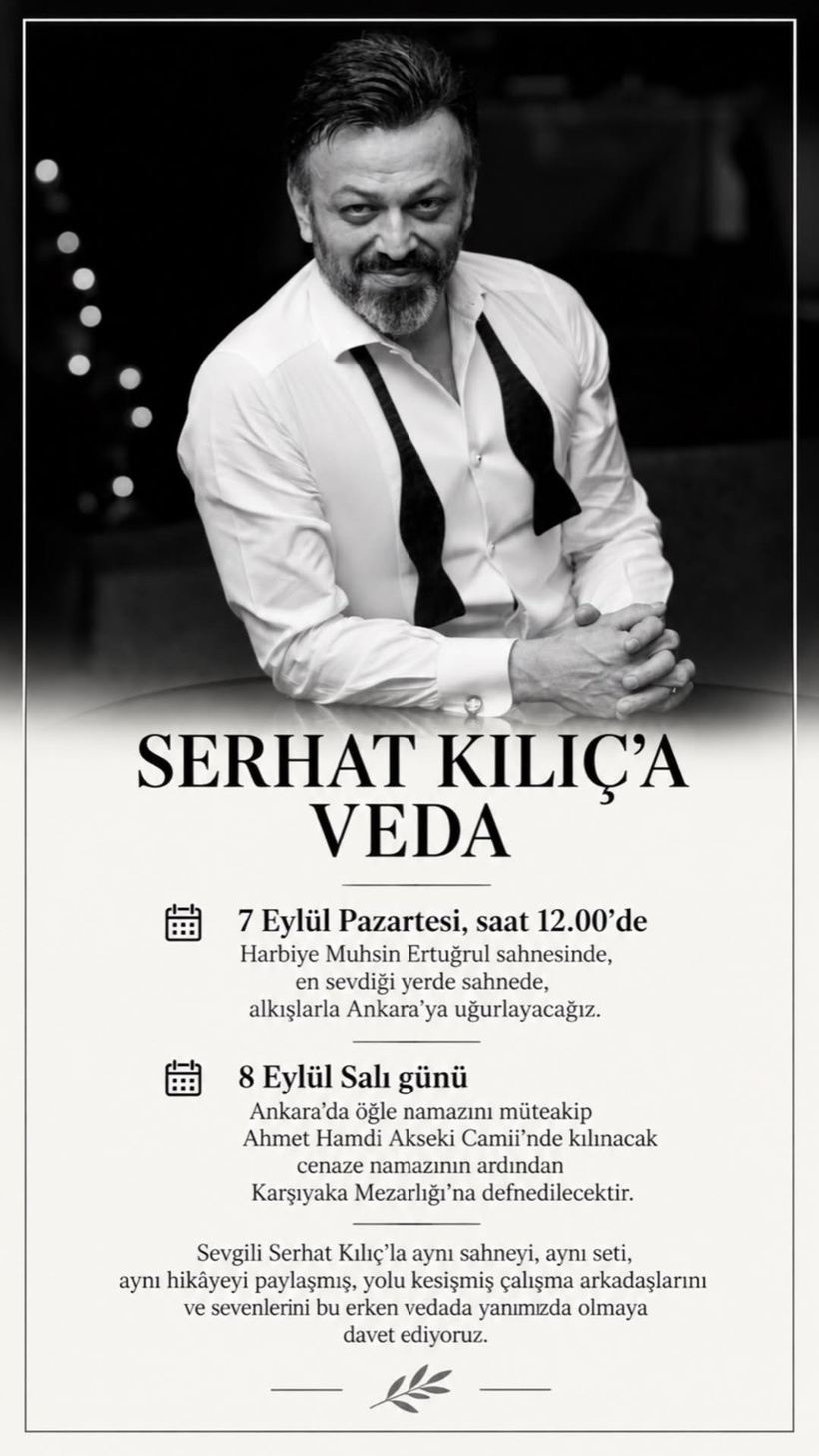 Serhat Kılıç'ın cenaze programı belli oldu - Resim : 3