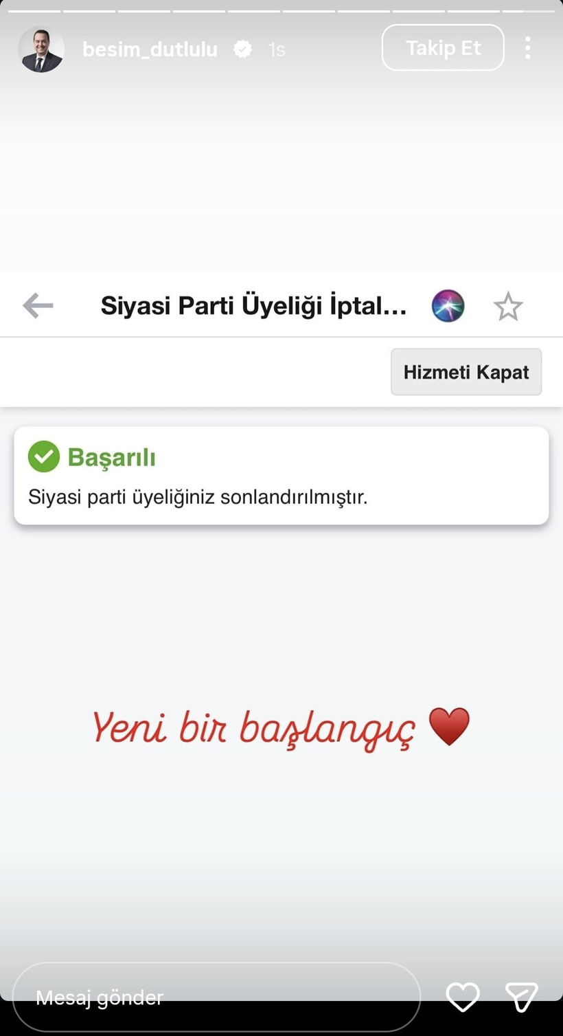 Manisa Büyükşehir Belediye Başkanı CHP'den istifa etti: Yeni bir başlangıç diyerek duyurdu - Resim : 2