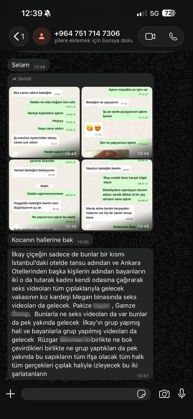 İlkay Çiçek'e WhatsApp kumpası mı kuruldu? Eşi "yapay zeka" dedi, 2 ay önce suç duyurusu yapılmış - Resim : 1