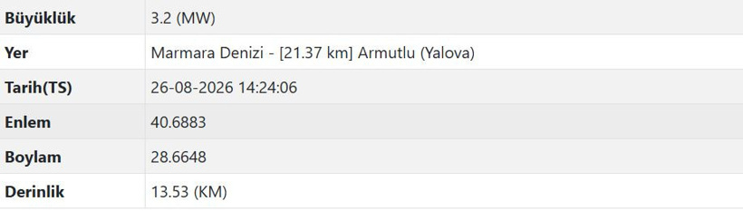 Türkiye sallanıyor! Marmara Denizi'nde deprem - Resim : 3