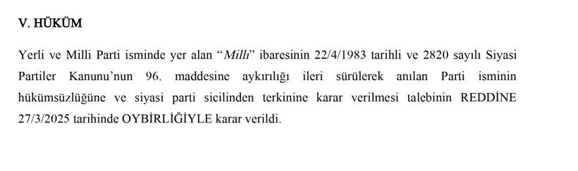 Anayasa Mahkemesi’nden ‘isim benzerliği’ emsal kararları - Resim : 2