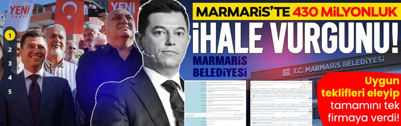 Şimdi de YENİ Partili Marmaris Belediyesi hedefe kondu! İktidar medyası art arda yazdı - Resim : 3