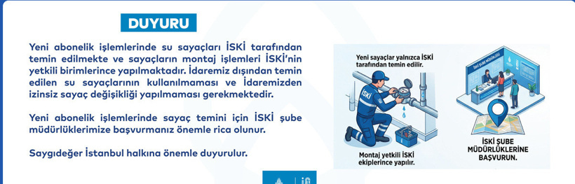 Su sayaçlarında yeni dönem! İSKİ'den kritik uyarı - Resim : 1