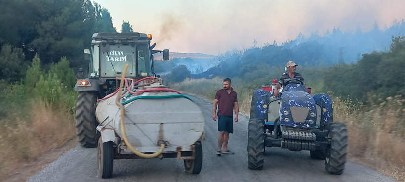 Son Dakika | Çanakkale'de yangın kabusu: Otluk alandan ormana sıçradı - Resim : 3
