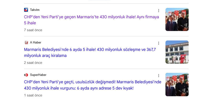 Şimdi de YENİ Partili Marmaris Belediyesi hedefe kondu! İktidar medyası art arda yazdı - Resim : 5