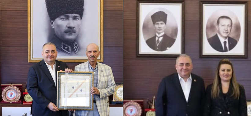 Mesut Özarslan AKP'ye geçince makamındaki Atatürk portresi de küçüldü - Resim : 1