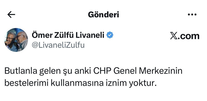 Kılıçdaroğlu'na 2 isimden daha beste yasağı geldi! Şarkısını kullanacağı sanatçı kalmadı - Resim : 2