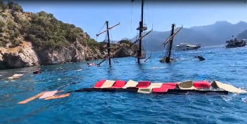 Son Dakika | Muğla'da korku dolu anlar! Tur teknesi battı, ekipler sevk edildi - Resim : 3