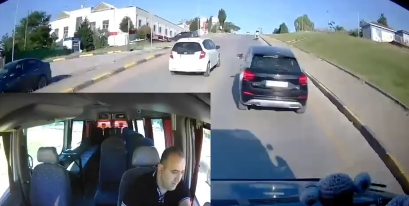 Trafikteki savcı minibüsçü kavgasına Başsavcılık soruşturma açtı: 'Herhangi bir ayrıcalık yok' - Resim : 1