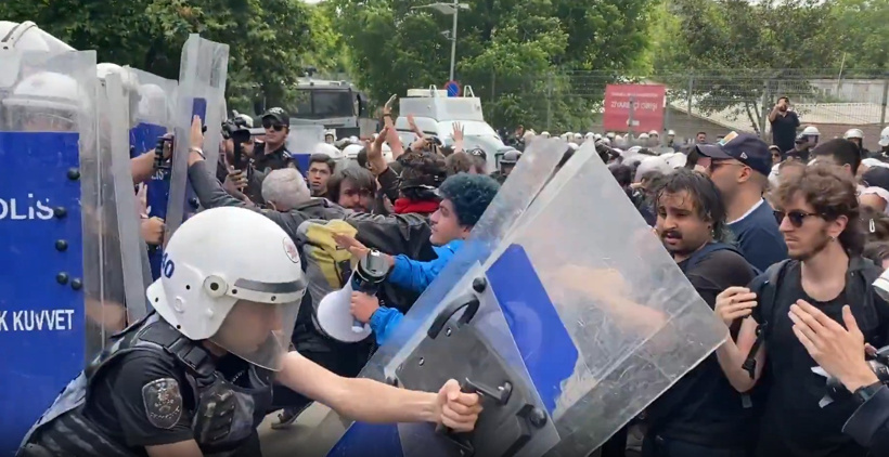 Bilgi Üniversitesi'nde öğrencilere polis müdahalesi: Gözaltılar var! - Resim : 2