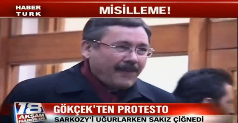 Melih Gökçek'in sakız çiğnemesi meğer mesajmış! Yıllar önce Sarkozy'e de yapmış - Resim : 4