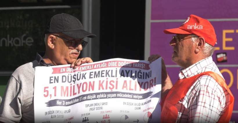 Emekliler Ankara'da iktidara seslendi: Saraya değil emekliye bütçe - Resim : 1