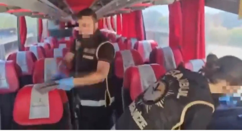 Yolcu otobüsünden cephanelik çıktı - Resim : 1