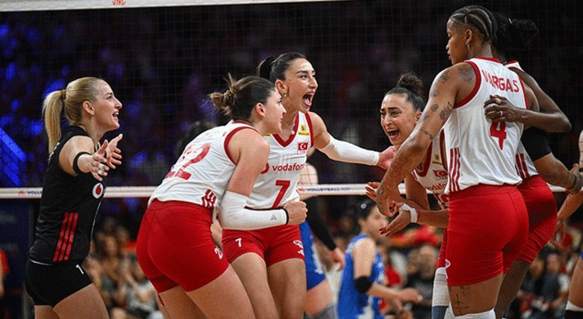 Harikasınız Filenin Sultanları harika: Milletler Ligi'nde yarı finaldeyiz - Fotoğraf: 8