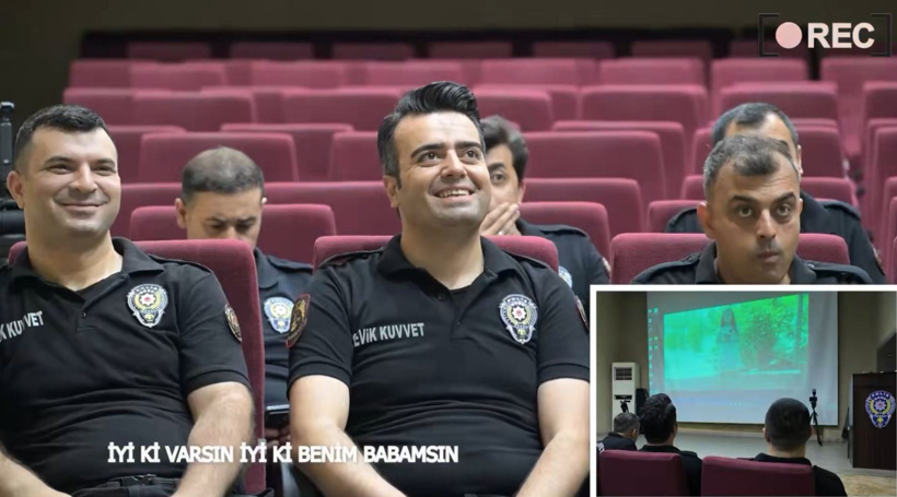 EGM'den polis babalara duygulandıran sürpriz - Resim : 1