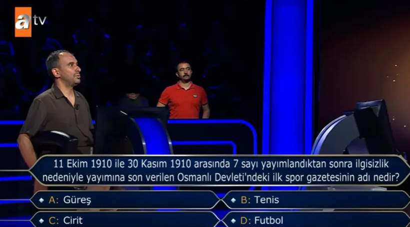 Kim Milyoner Olmak İster'de nefes kesen final! 1 milyon TL'lik soruyu görünce vazgeçti - Resim : 1