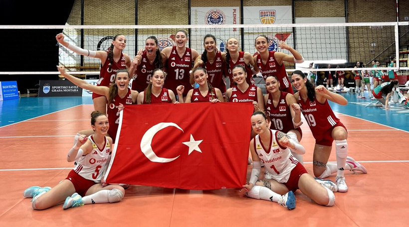 Milli takım Avrupa Şampiyonası elemelerine galibiyetle başladı: Muhteşemsiniz kızlar - Fotoğraf: 3