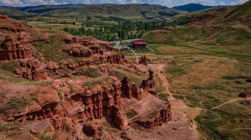 Burası ne Amerika ne Nevşehir: Fotoğraf çekmek için sıraya girdiler - Resim : 1