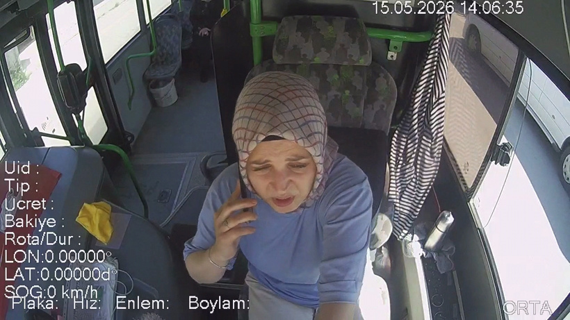 Kadın belediye otobüsü şoförü zamanla yarıştı: Bayılan yolcuyu hastaneye yetiştirdi