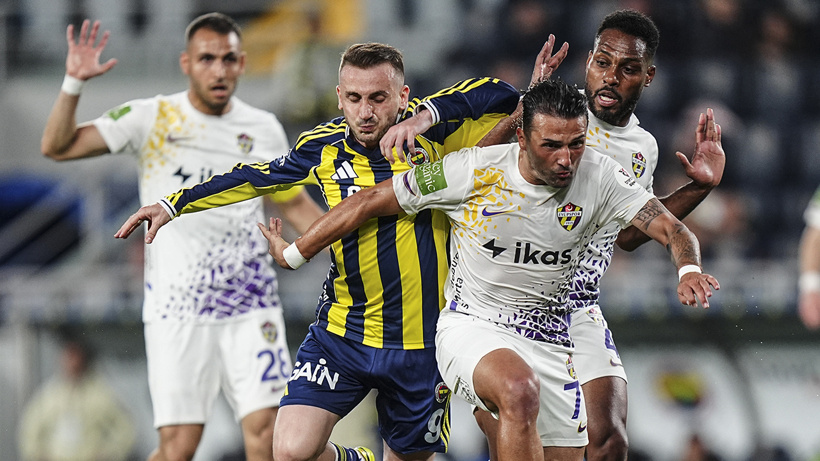 6 gollü maçta kazanan yok: Fenerbahçe ve Eyüpspor yenişemedi