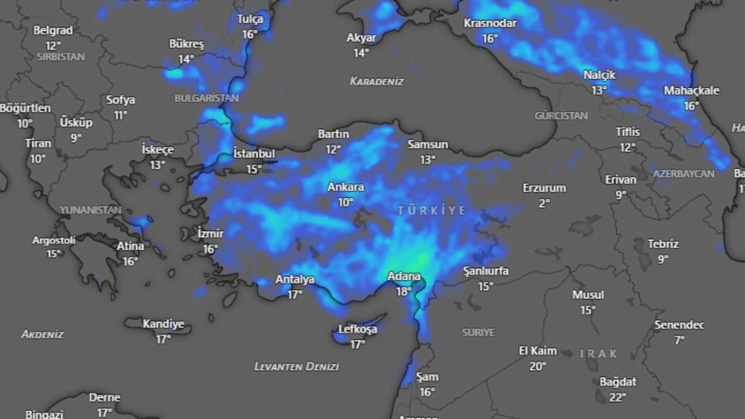 Hava il il saat saat dönecek: Kuvvetli sağanak yağacak