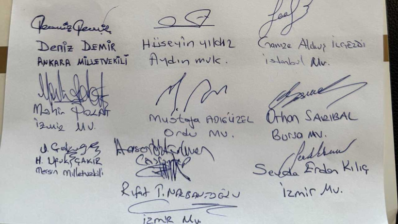 Kılıçdaroğlu'nun danışmanı Atakan Sönmez AKP'li vekilin imza attığı bildiriyi paylaştı