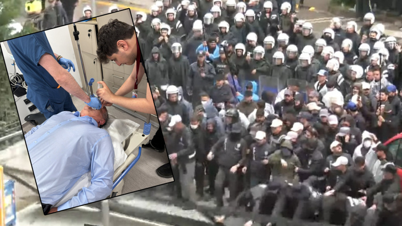 CHP Milletvekili Süleyman Bülbül polis müdahalesi sonrası hastaneye kaldırıldı