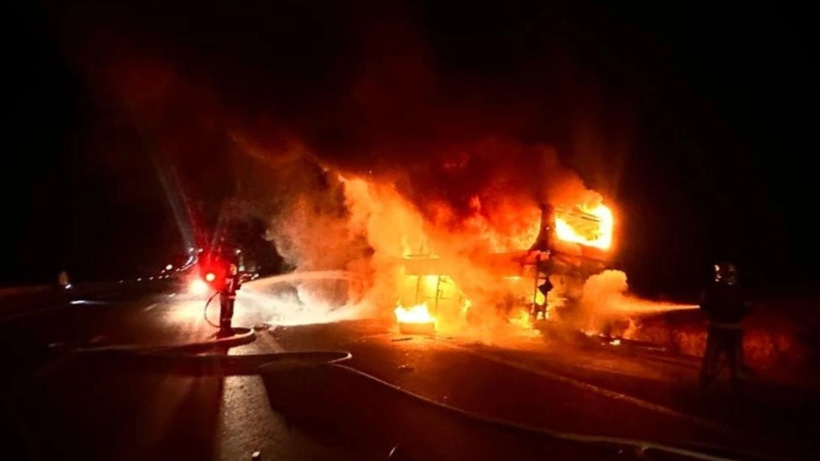 1'i bebek 8 kişi can vermişti: Alev topuna dönen otobüs kazadan 20 dakika önce arıza yapmış
