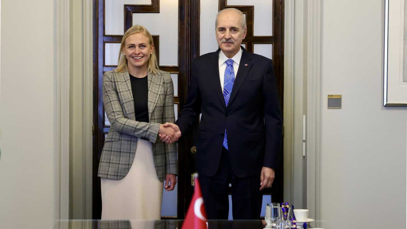 NATO zirveleri öncesinde Türkiye-Finlandiya teması gerçekleştirildi