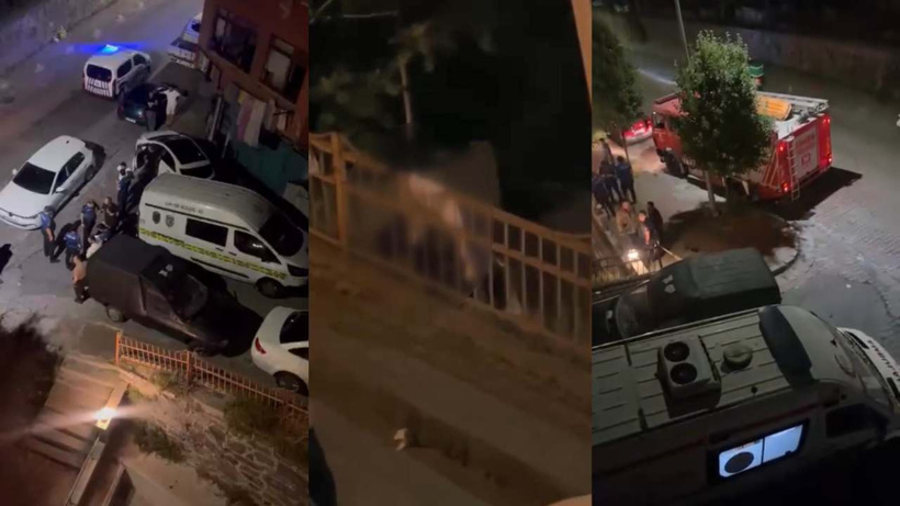 Korkuluklara kablo ile bağlanmış halde 33 yaşındaki bir erkek cesedi bulundu