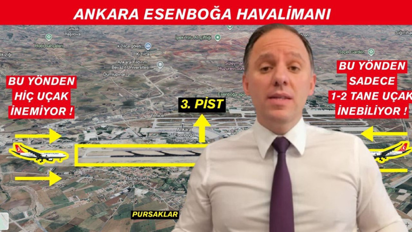 CHP'li vekil'den Esenboğa havalimanı için 'faciaya davetiye' uyarısı: 'Vebali büyük olur, altında kalırsınız!'