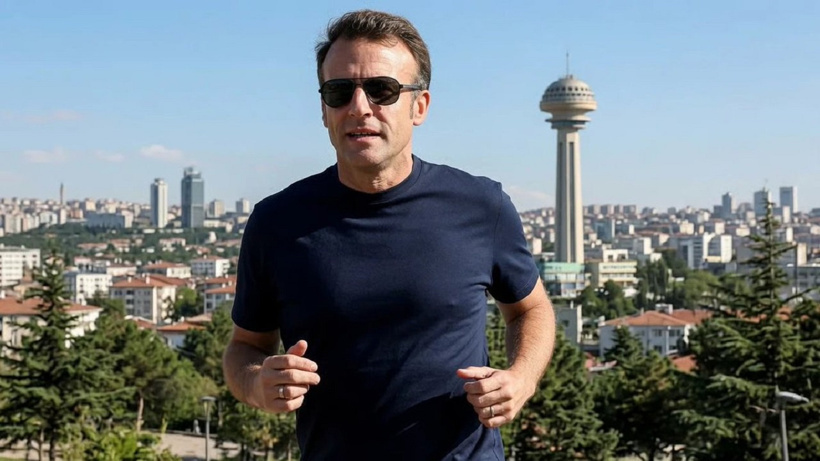 Saray'dan Macron'un koşusu için açıklama: Parkın kapatılacağı söyleniyordu