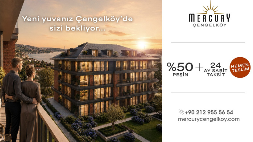 Metzel İş Birliğiyle Mercury Çengelköy, Boğaz'ın Yeni Komşusu Oluyor!