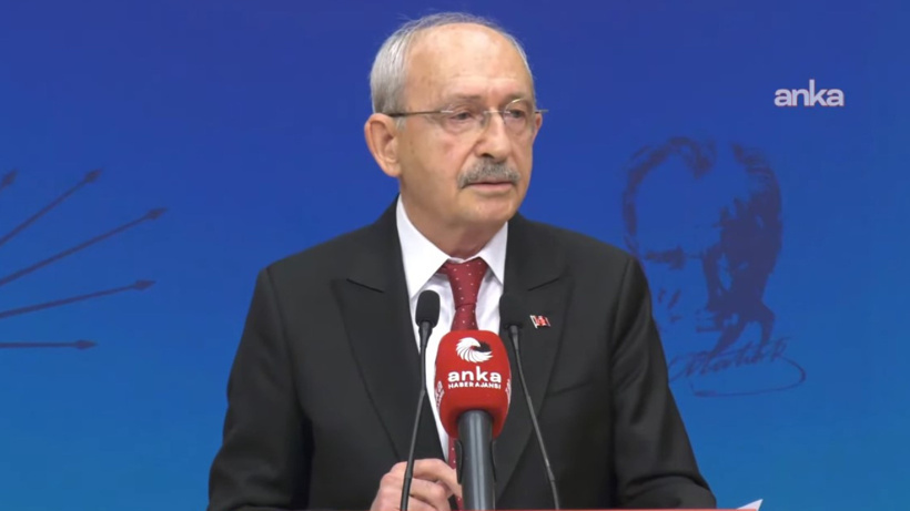 Kılıçdaroğlu açıklama yaptı ama soru almadı