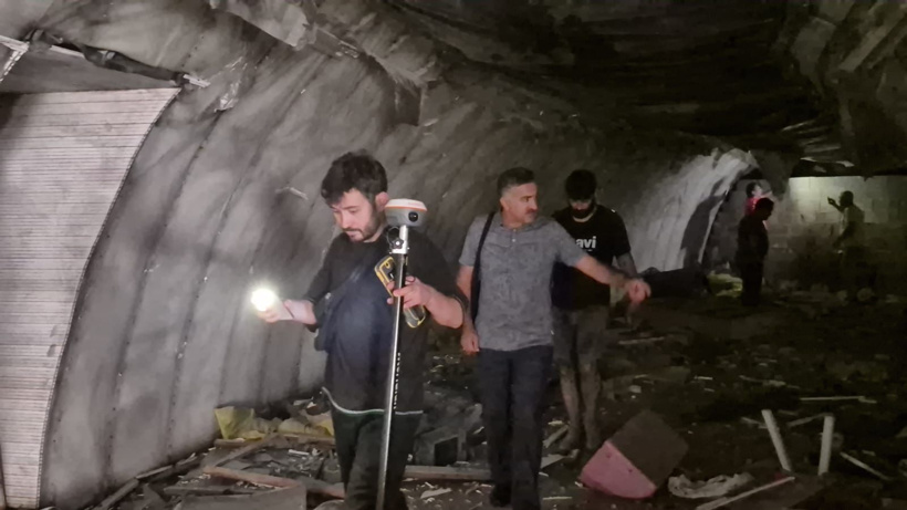 İş hanının altında tarihi keşif: 2. Dünya Savaşı'ndan kalma sığınak bulundu - Fotoğraf: 6