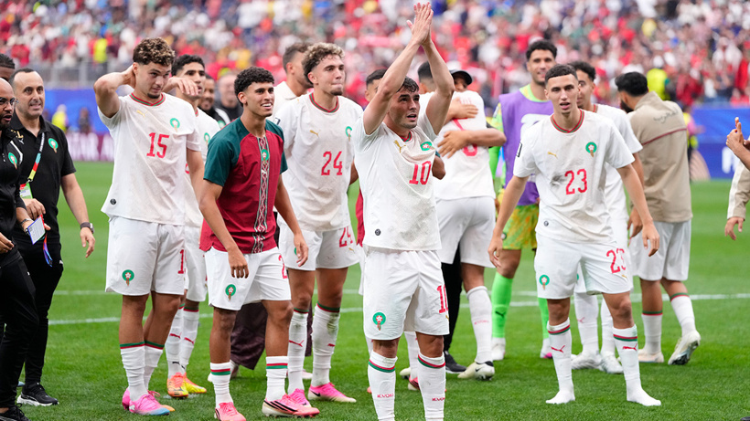 Fas ev sahibini çok rahat geçti: Adını çeyrek finale yazdırdı
