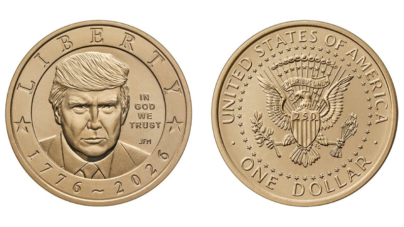 Trump'ın portresi altın madeni paraya basılıyor!