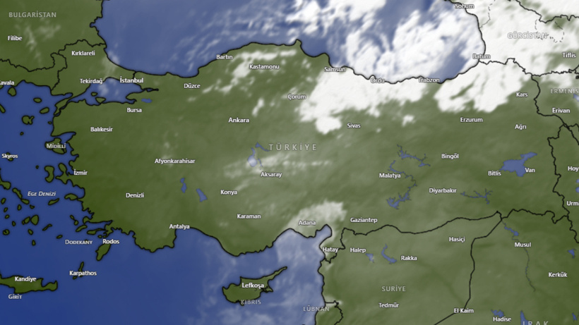 Meteoroloji öyle bir harita paylaştı ki... Bir tek kar yağmayacak