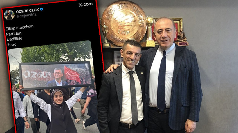 Gürsel Tekin'in sağ kolu Özgür Çelik'ten cinsiyetçi saldırı