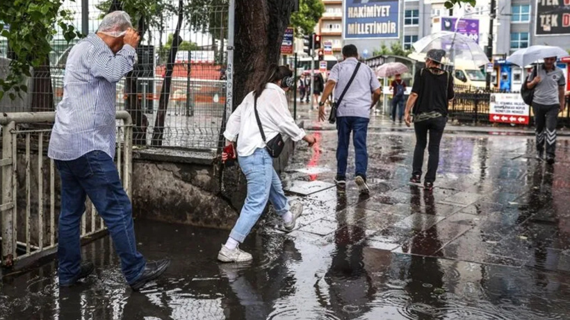 Edirne ve Kırklareli'nden girip İstanbul'a gelecek! Yağmur bulutları ufukta göründü