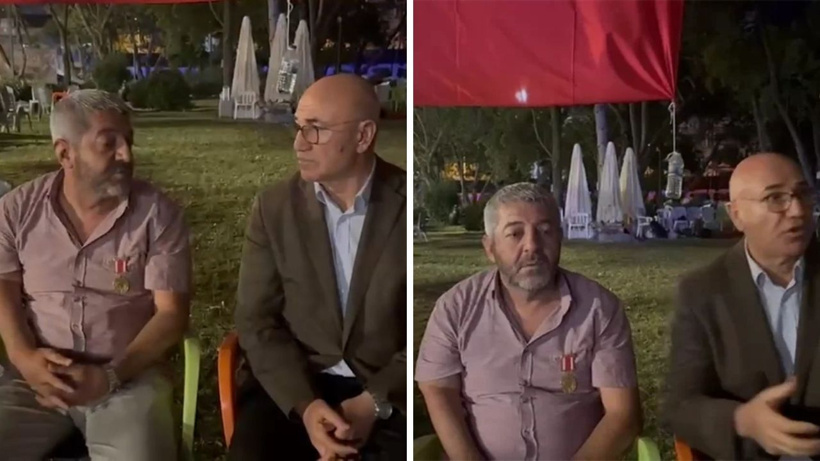 Mahmut Tanal’dan gazilere destek: Sabaha kadar Güvenpark’ta nöbet tuttu