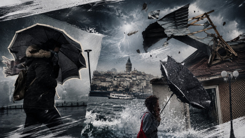 İstanbul'da rüzgar sert esecek çatılar uçabilir! Meteoroloji'den fırtına alarmı