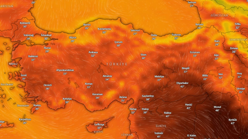 En sıcak günleri yaşatacak efsane geliyor! İstanbul'u şıpır şıpır terletecek Güneydoğu'yu kavuracak - Fotoğraf: 13