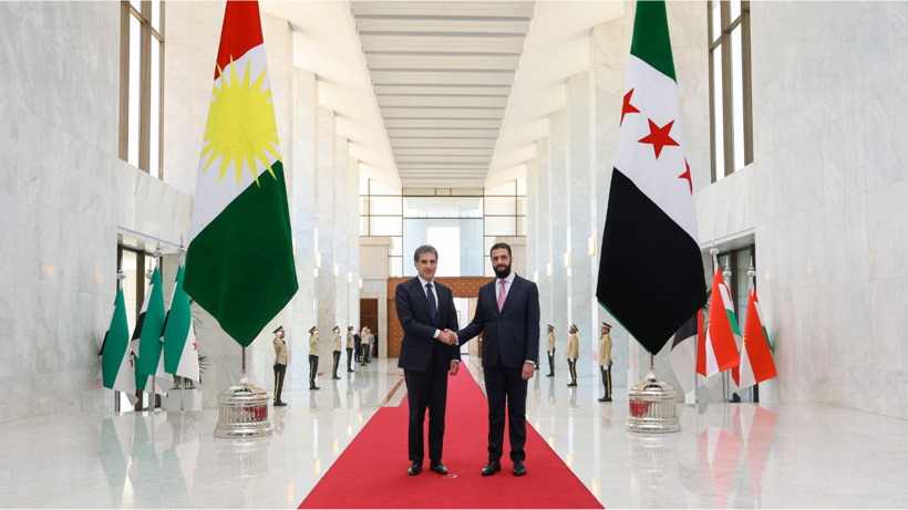 Suriye'de SDG ne olacak? Şara ve Barzani bir araya geldi