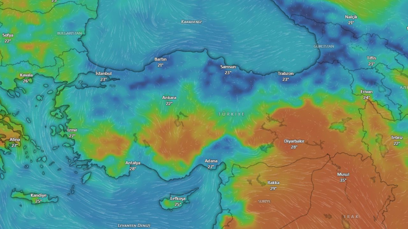 Nem çok esinti yok: Meteoroloji mevsim normalleri üzerine çıkacak sıcaklıkları açıkladı - Fotoğraf: 11