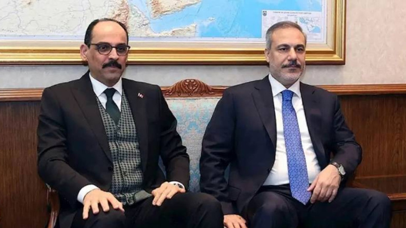 Ankara'da Libya diplomasisi: Kalın ve Fidan, Libyalı yetkililerle görüştü